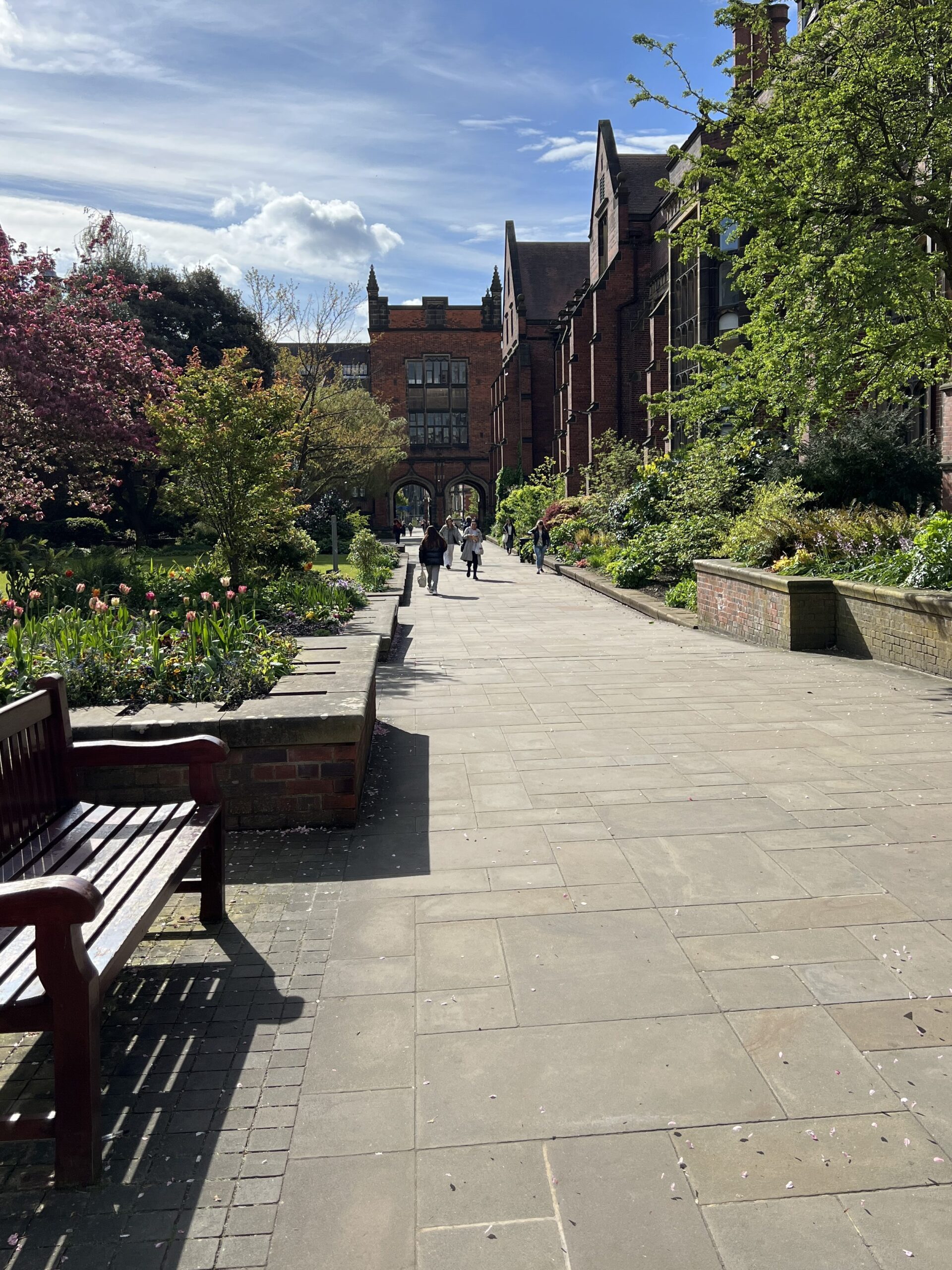 newcastle university campus quad